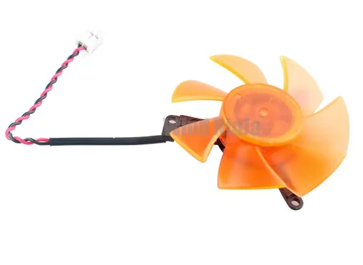 For GT220 GTS210 heat sink aluminum graphics card PLD05010S12L FD125010-SH2 47mm diameter hole pitch 39mm DC12V cooling fan