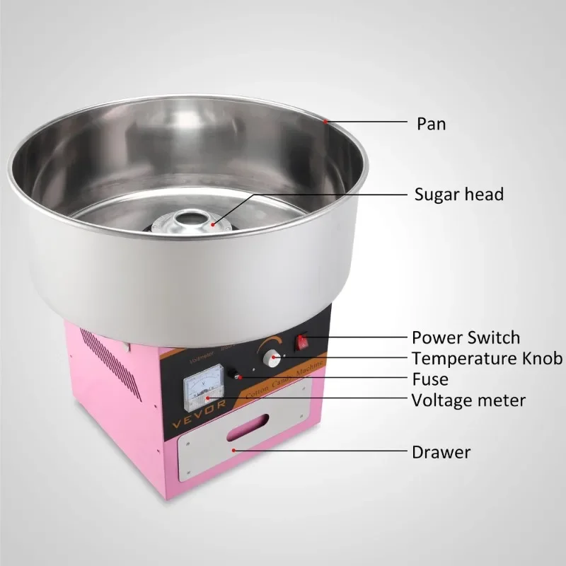 For Cotton Candy Machine/Food Cart Machine