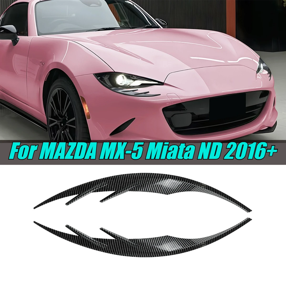 eyebrow-eyelids-chrome-trim-cover-lamp-hoods-car-accessories-headlights-body-kits-for-mazda-mx-5-miata-nd-2016-2025