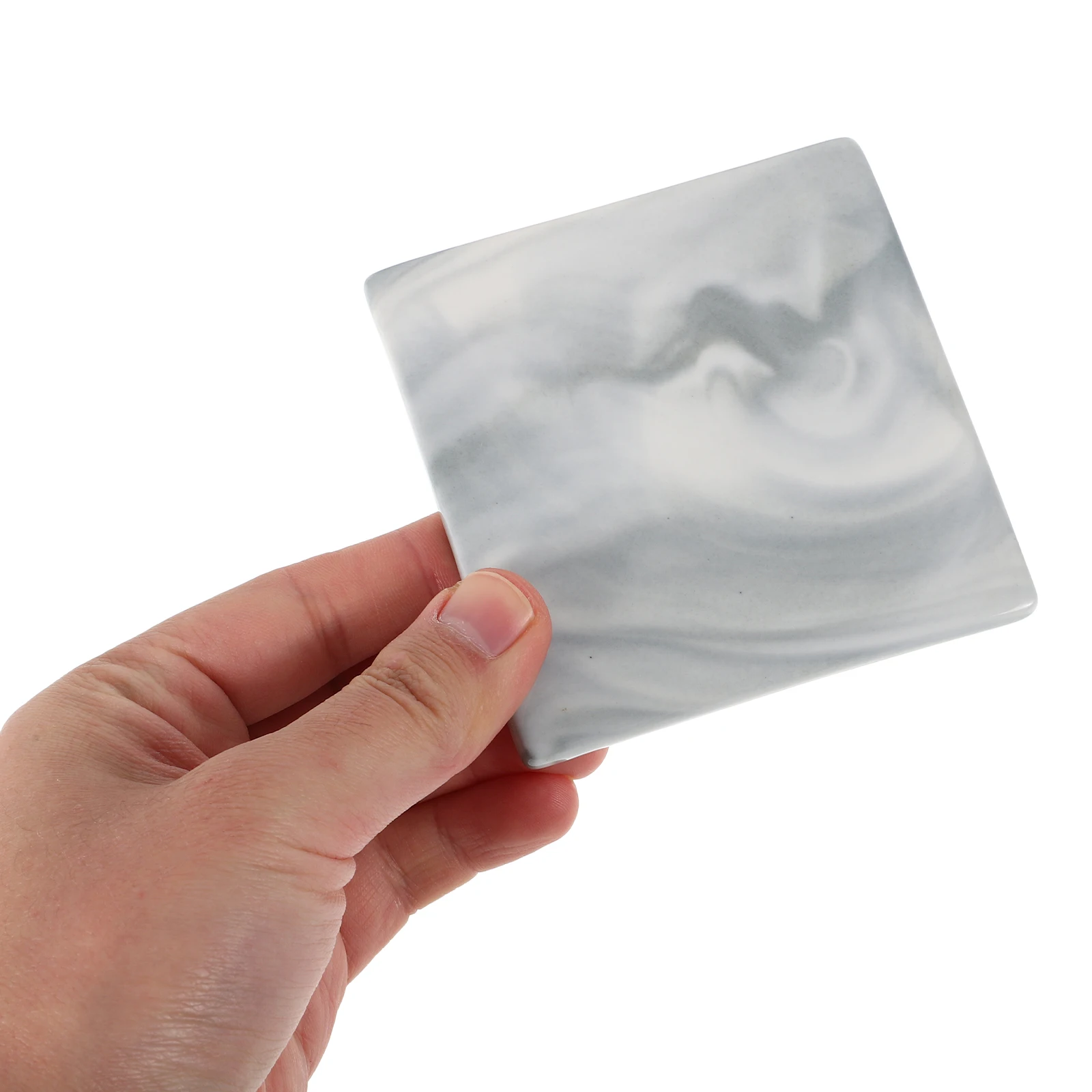 

3Pcs Heat Resistant Ceramic Wax Seal Pad Marble Pattern Multi-Functional Backing Board for Stamp Seal Wax Plate Mat Home Decor