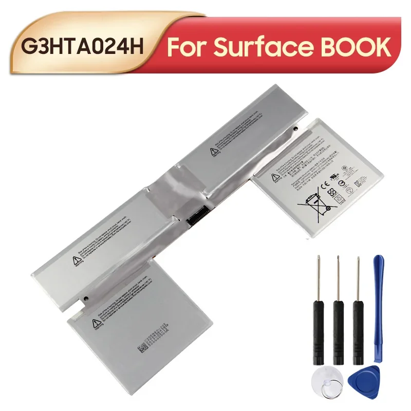 Original Replacement Battery G3HTA024H G3HTA023H For Microsoft Surface BOOK 6800mAh Battery With Tools