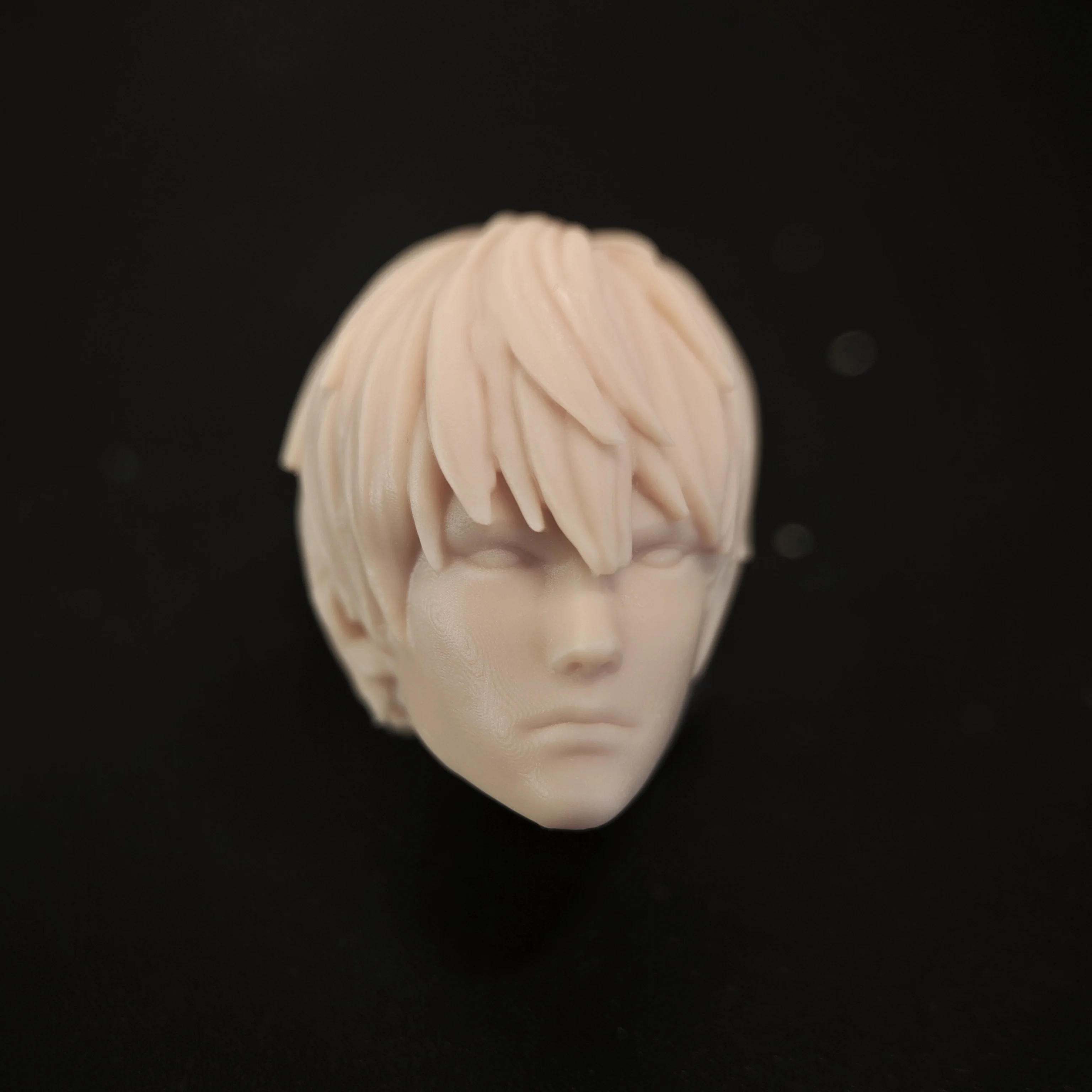 HL1059 DIY Customized 1/18 1/12 1/10 Scale Unpainted Head Sculpt for 3.75