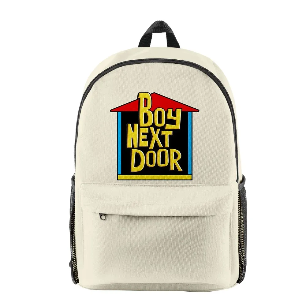 

BOYNEXTDOOR Zip Pack Streetwear Zipcper Bag Casual Zip Backpack Women Men Travel Bag Laptop Backpacks Oxford Fabric Bag