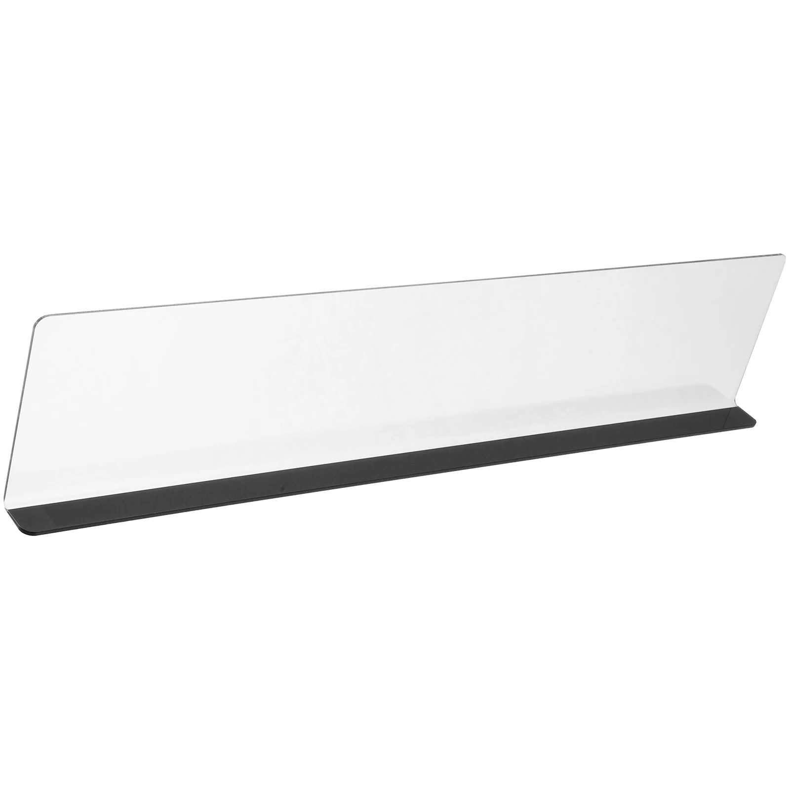 

Computer Screen Message Board 35x8x2CM Monitor Memo Holder Side Panel Desk Necessities Notes Reminder Storage for Office