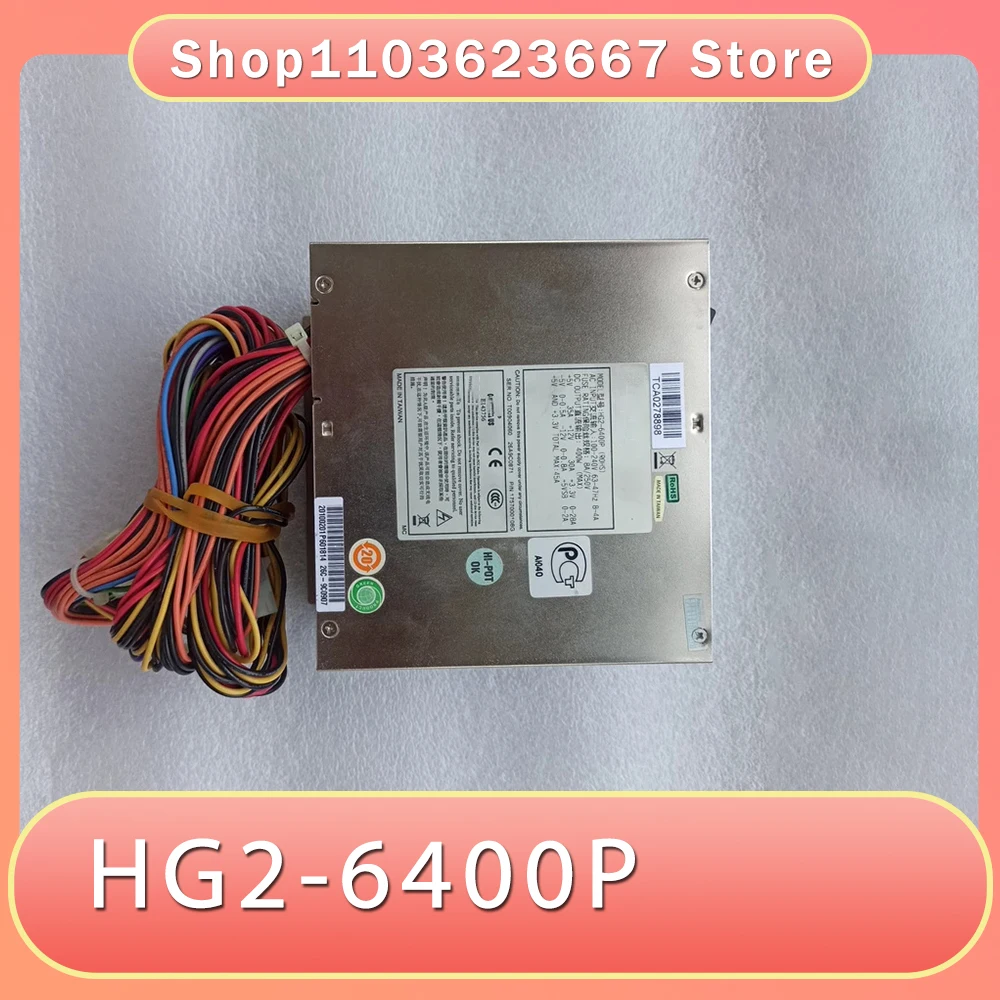 For Advantech Industrial Computer Equipment Power Supply 400W HG2-6400P