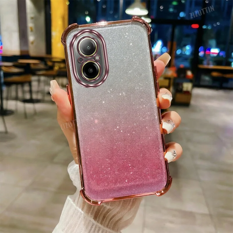 Chic Glittery Air Cushion Phon - Realme C67 评论和价格