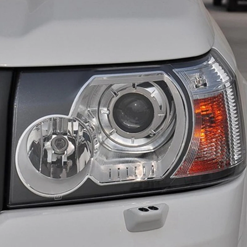 Auto Light Caps For Land Rover Freelander 2 2007-2012 Car Headlight Cover Lamp Glass Lens Case Accessory Part