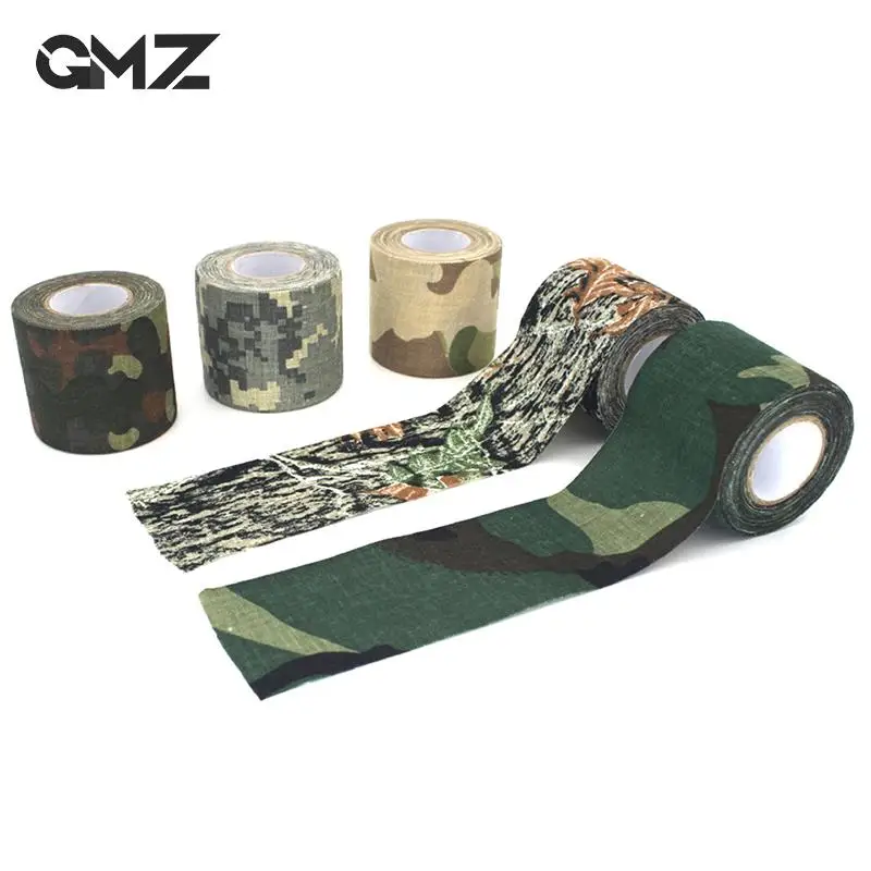 5m Self Adhesive Sports Protector Camouflage Elastic Wrap Tape Disguise Elastoplast Knee Finger Ankle Athletic Bandage