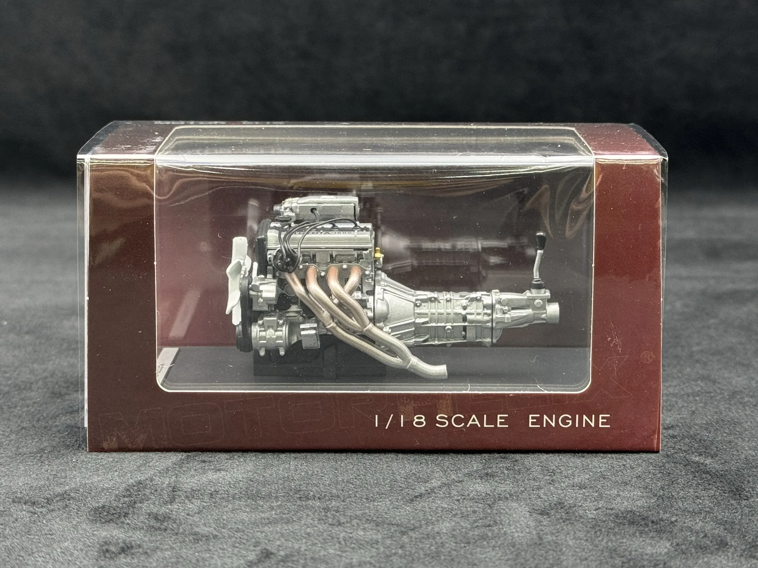 Diecast escala 1:18 MH Toyota AE86 motor modelo de carro de plástico brinquedo colecionável presente lembrança exibição ornamento