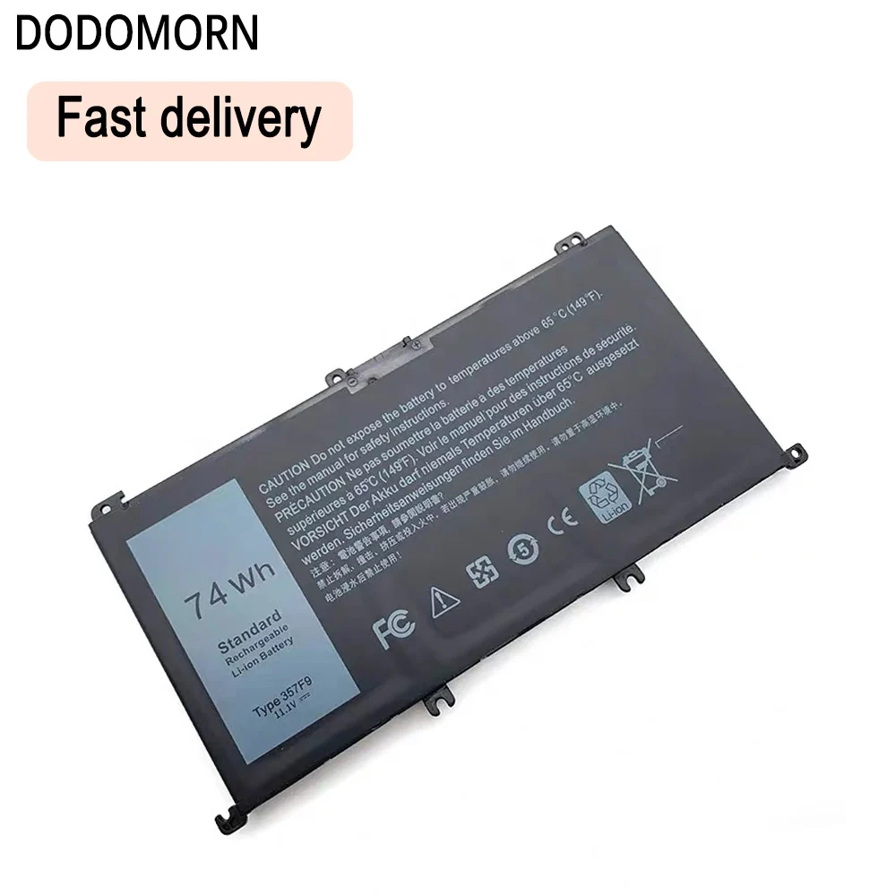 New 357F9 Laptop Battery For Dell Inspiron 15 5000 5576 5577 15 7000 7557 7559 7566 7567 15PD-1548B 5PD-1748R 15PD-1848B