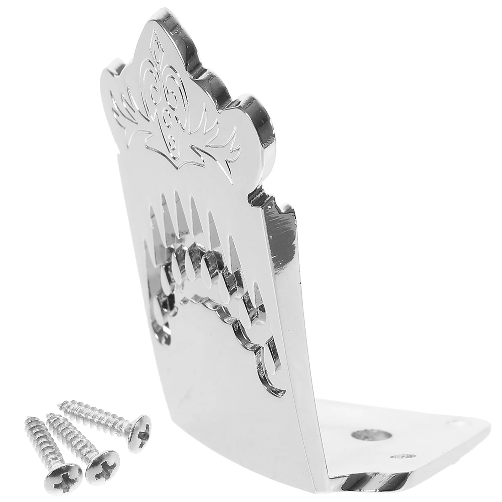 

1Set Metal Mandolin Tailpiece 8 String Tailpiece Bridge for Mandolin Reliable Rust Resistant Design Ideal Replacement Part