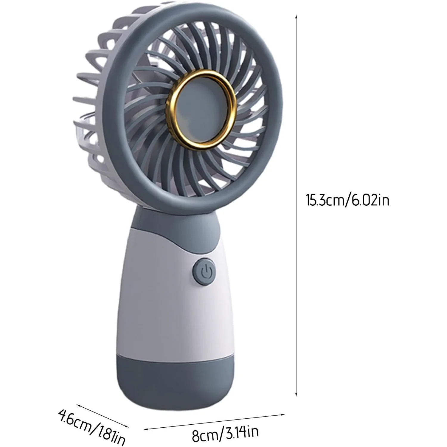 Portable  Fan, Mini  Fan Rechargeable for Bedrooms, Offices and Outdoor, Portable Fan for Travel, Walking Wind , Cool All Summer