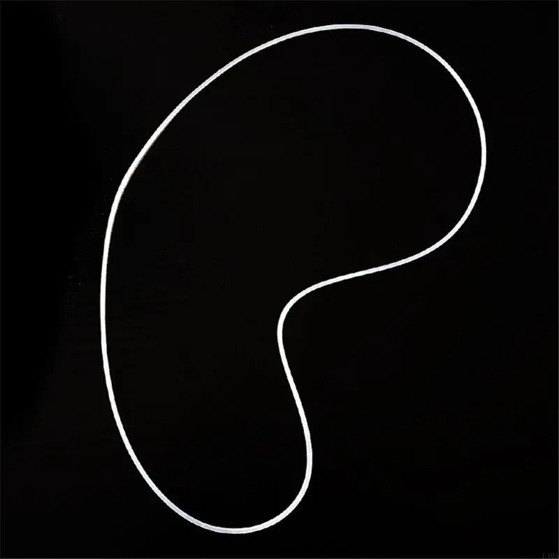 L4MA Round Section Belt Turntable Rubber Belt for LP Vinyl Record Player Phono