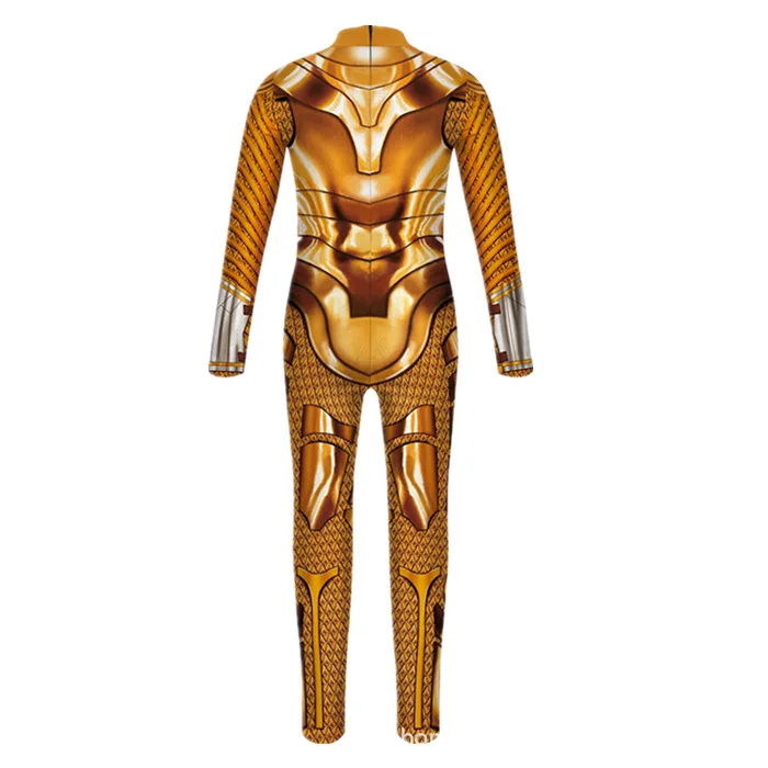 Damen Goldrüstung Bühnen-Anime-Jumpsuit Halloween Sexy Cosplay Kostüm Weiblicher Party-Auftritt Aerial Yoga Bodysuit Anzug Neu 2026 – Detail 5