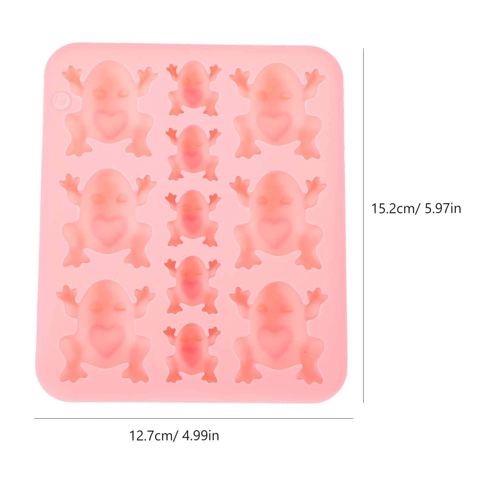 Silicone Sapo Molde em Forma de Chocolate, Sobremesa