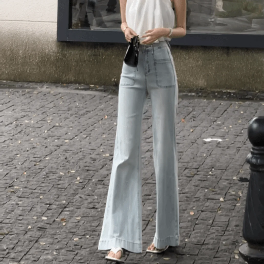 

Женские джинсы 2024, брюки Y2K, мешковатые, укороченные, до щиколотки, короткие капри, женские джинсовые модные базовые простые повседневные офисные работы