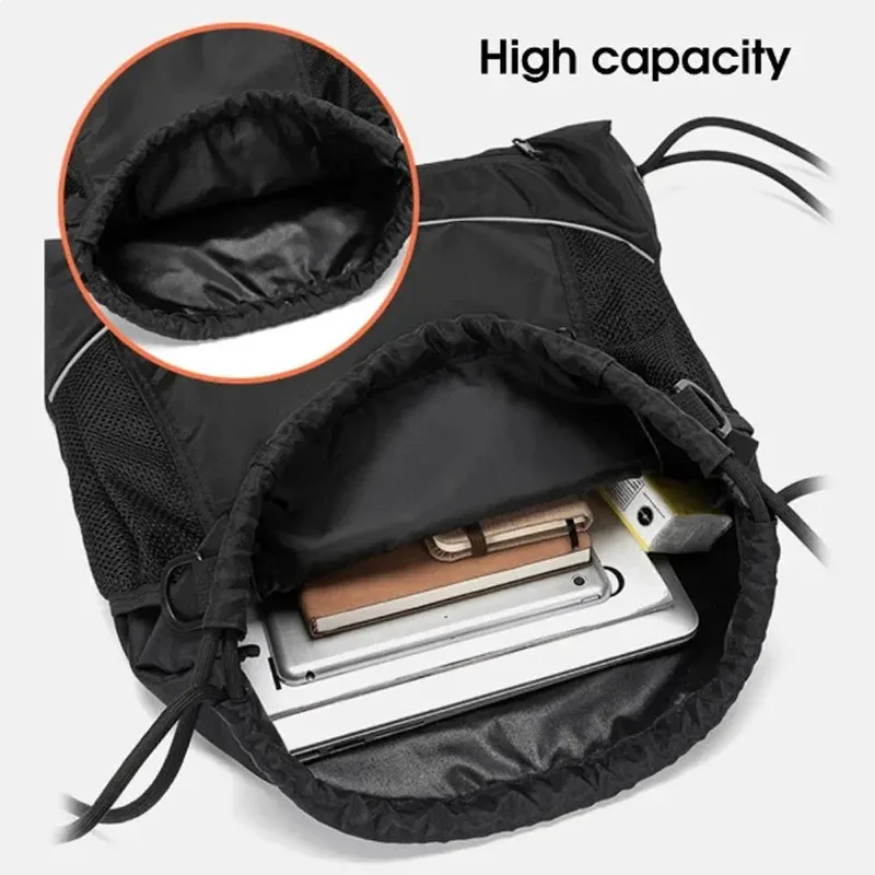 Outdoor Sports Gym Bags Basketball Backpack School Bags For Teenager Boys Portable Soccer Ball Pack Laptop Bag Football Net Pack