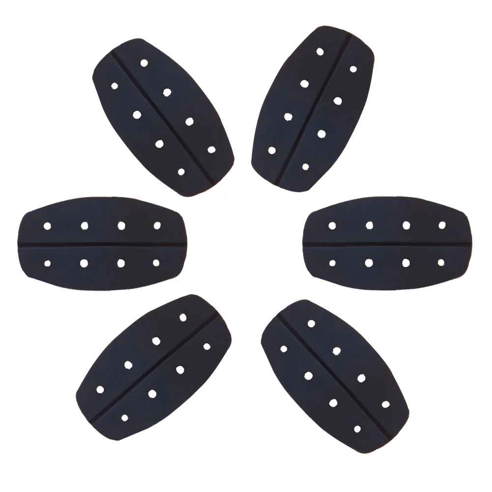 

6 PCS Smoothing Athletic Shoulder Pads Non Black Enhancer Womens