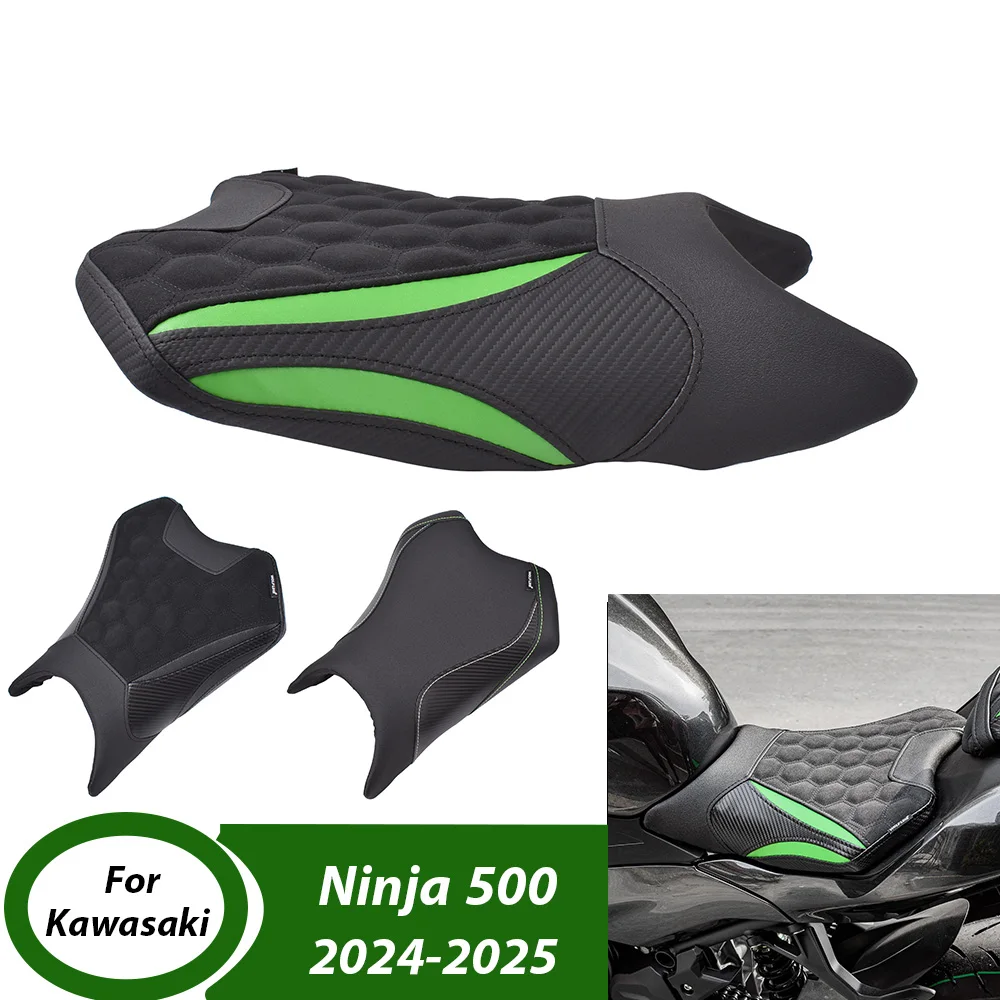 

For Kawasaki Ninja 500 Z 500 2024 2025 Z 500 Front Rider Passenger Seat Cover Motorcycle Seat Cushion Pad ﻿Accessories ﻿