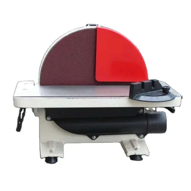 12-Inch Electric TEFC Motor Sanding Tool with Miter Gauge Wood Grinding Polishing Machine for Metal Electric Bench Disc Sander