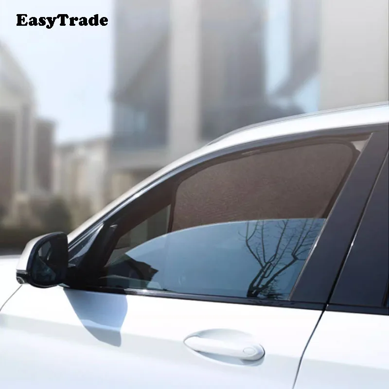 For Kia Forte Cerato K3 BD Sedan 2019-2022 Magnetic Car Sunshade Sun Visor Mesh Curtain Side Window Sunscreen Heat Insulation