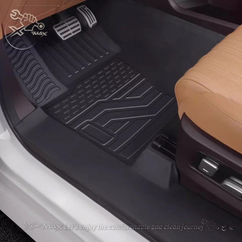 Left-hand Drive Car Floor Mat For Chery Fulwin T9 Full Surround Foot Mat Automotive Floor Mat Interior Floor Liner Water-proof