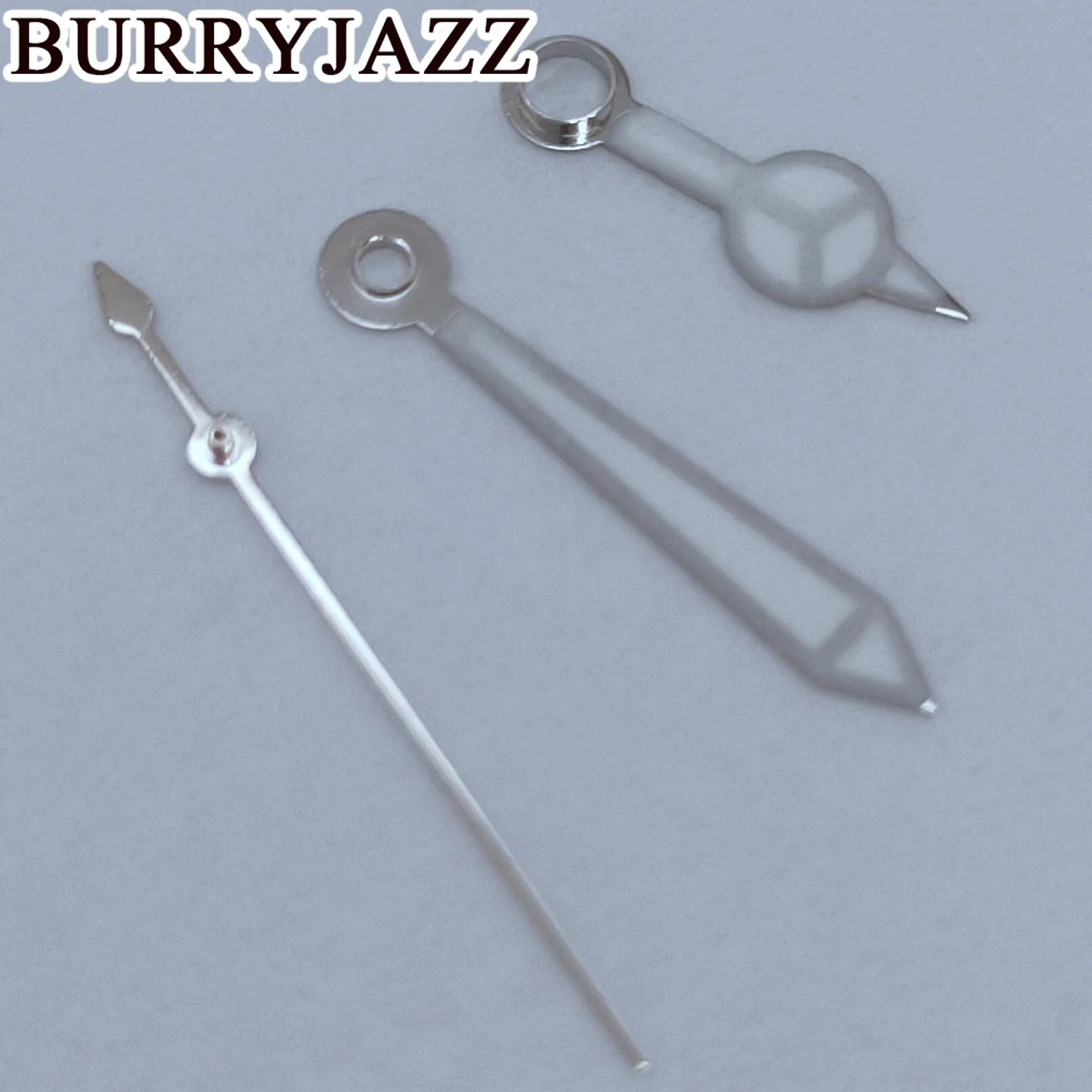 Burryジャズ照明手、シルバー、ゴールド、グリーン、nh35、nh36、nh38、7s26、7s36、4r35、4r36