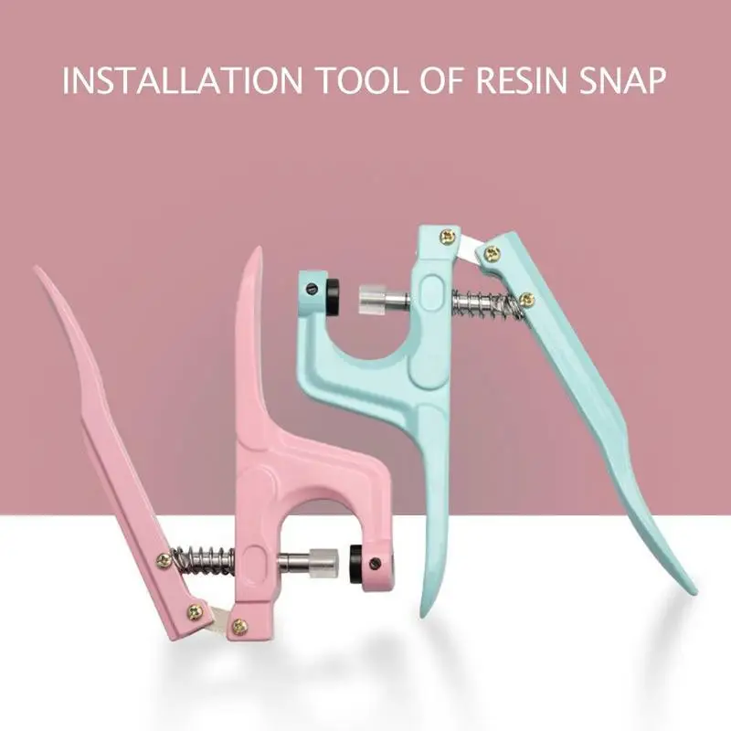 Resin Button T5/T8 Hand Pressure Snap Pliers Punching Installation Tool DIY Press Buckle Closure Fasteners Snap Machine