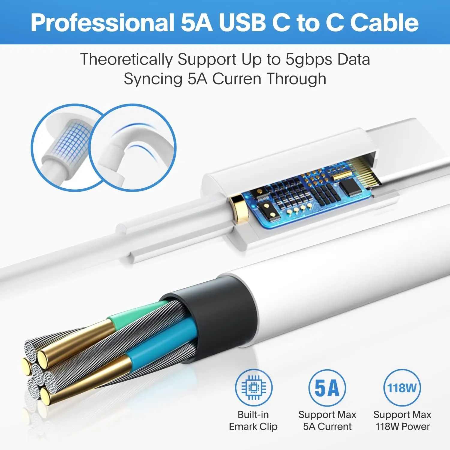 Imagem -06 - Carregador Adaptador de Alimentação Usb c para Macbook Pro 118w Air 13 Polegada Pro 16 Polegada 15 Polegada 14 Polegada 2023 20232023 2023 Novo