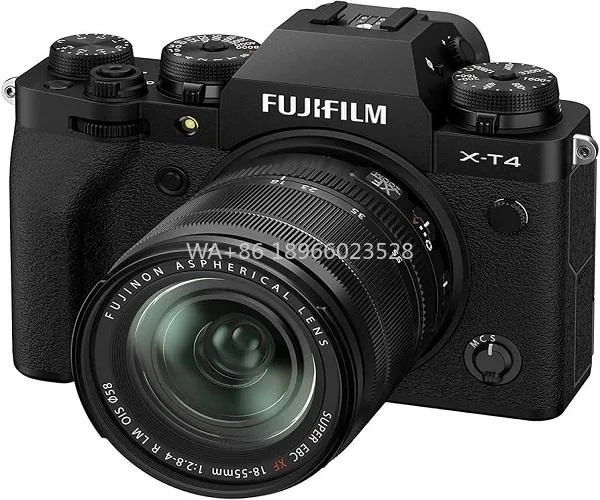 أفضل كاميرا رقمية أصلية 100% من Fuji-film X-T4 بدون مرآة مع عدسة 18-55 مم متوفرة للبيع بالجملة