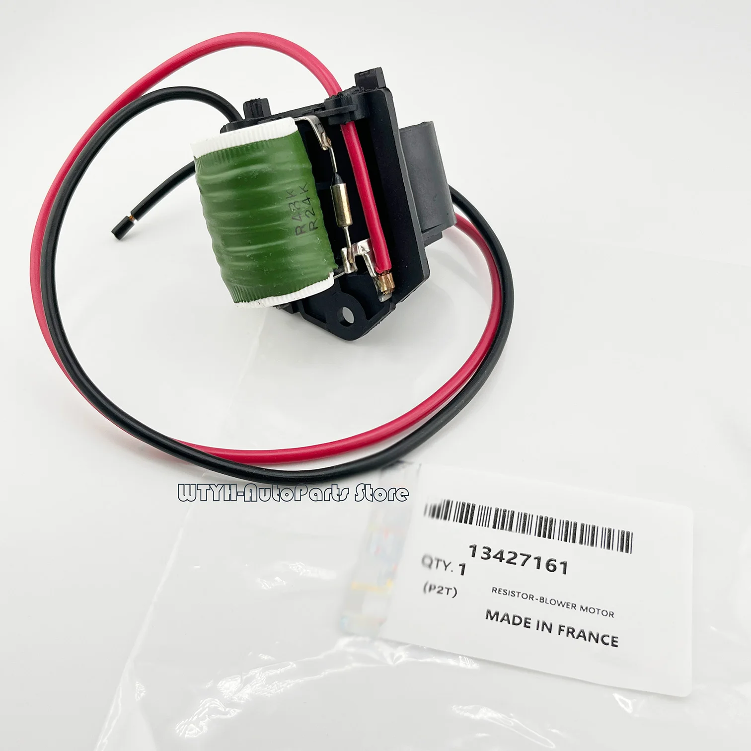 Resistencia reguladora del Motor del ventilador del ventilador del radiador 13427161 para Buick Verano Chevrolet Cruze Opel 13289627 13427160