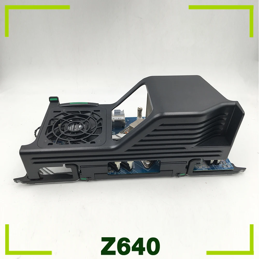 For HP Second CPU Expansion Board Z640 710326-001 736520-001 DDR4 2011-3 With Fan Radiator Perfectly Tested