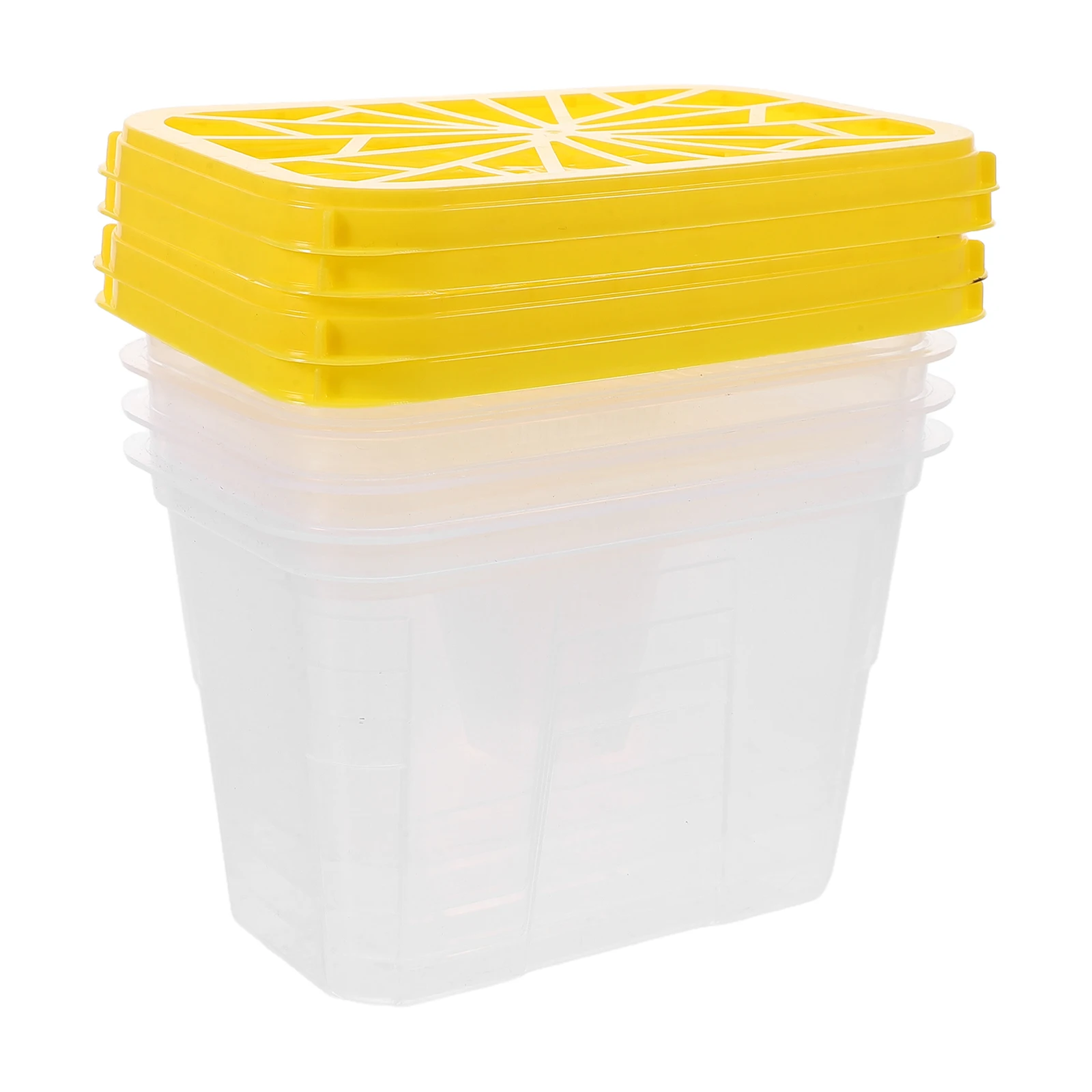 

4Pcs Empty Moisture Absorber Box Reusable Plastic Holder for Home Use DIY Humidity Absorbing Case Wardrobe Shoe Cabinet Damp