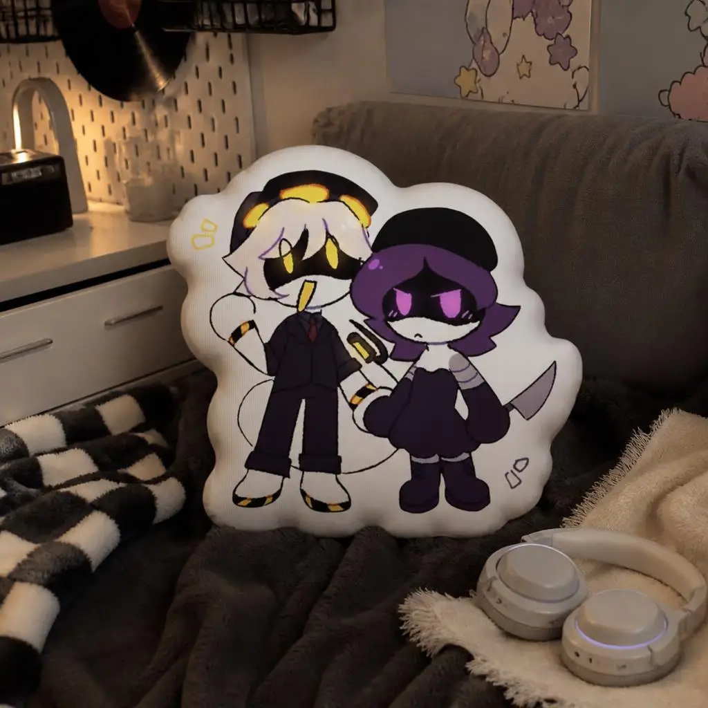 Murders Drones game Plush Pillow Cushion Irregular Stuffed Throw Pillow Home Decor Gift Sofa Bed Couch