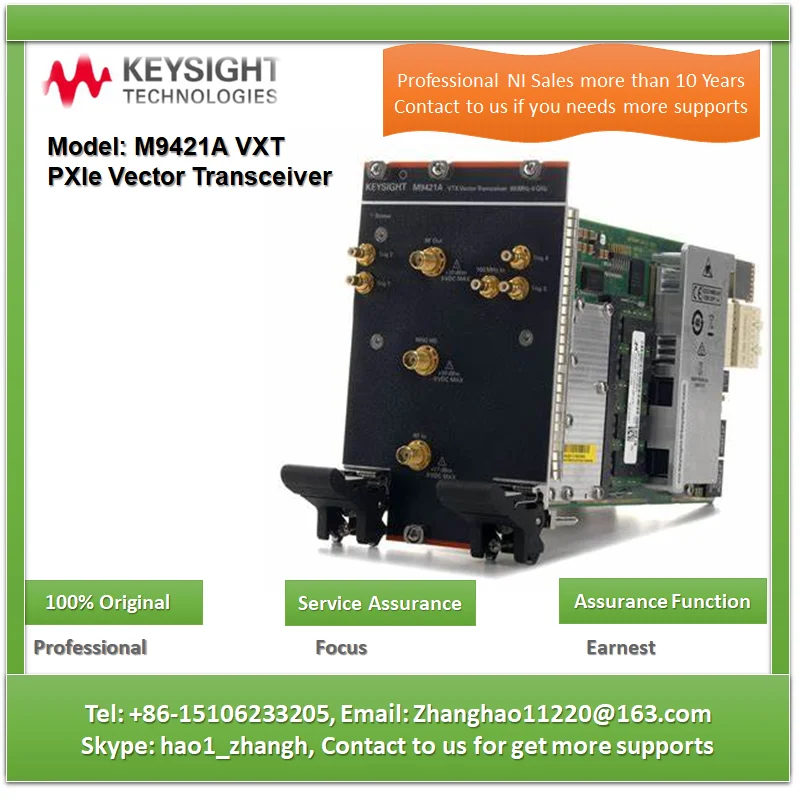 Transceptor vetorial M9421A VXT PXIe