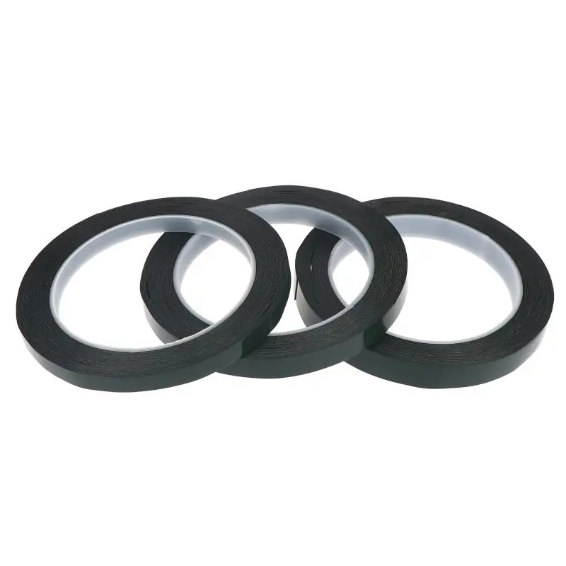 6-20MM 10M Black Strong Adhesive Tape Roll For Pad Tablet LCD Touch Glass Frame Back Cover Repair Double Side Glue For Phone