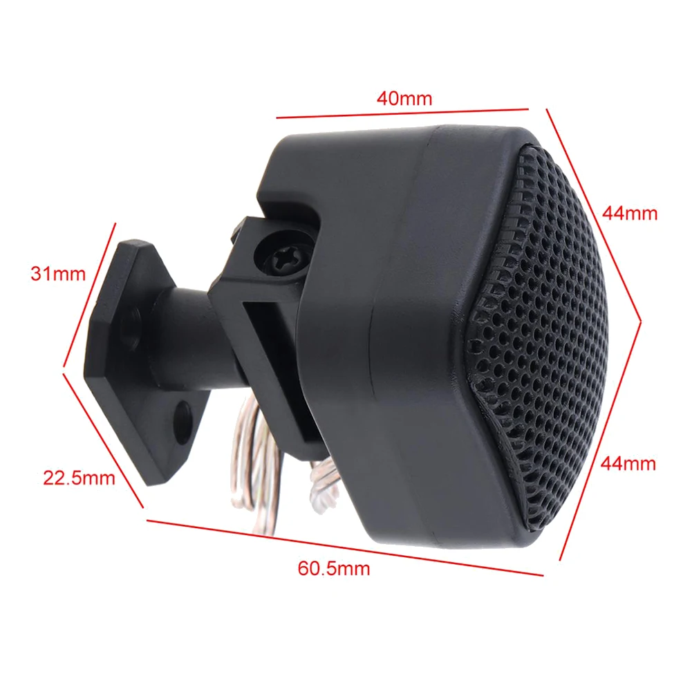 2 buah Speaker Tweeter mobil Mini efisiensi tinggi, Speaker Stereo musik Audio klakson otomatis untuk sistem Audio mobil 500W