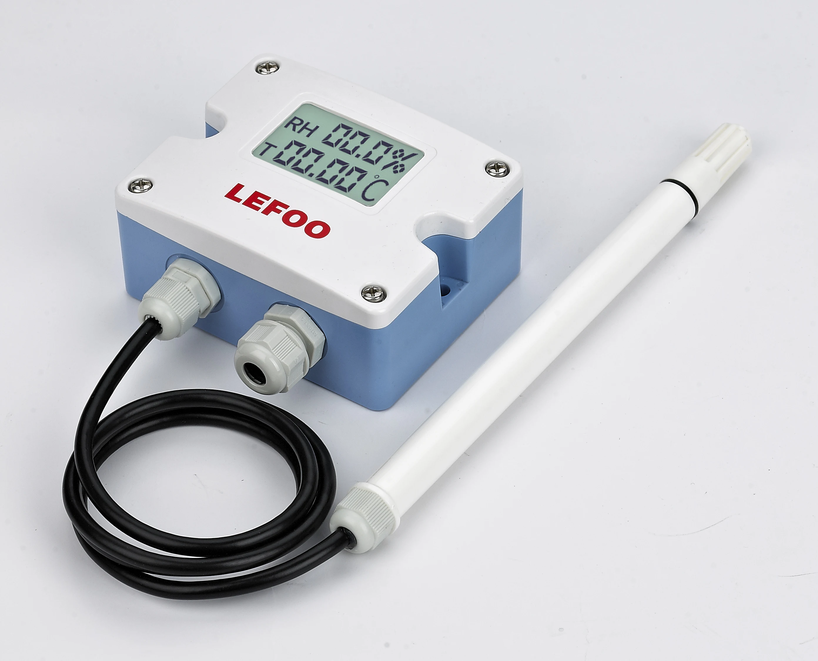 

Разъединенный тип 0–10 В, 4–20 мА, выход RS485, высокоточный измеритель температуры и влажности, поддерживаемый ЖК-дисплей, подсветка