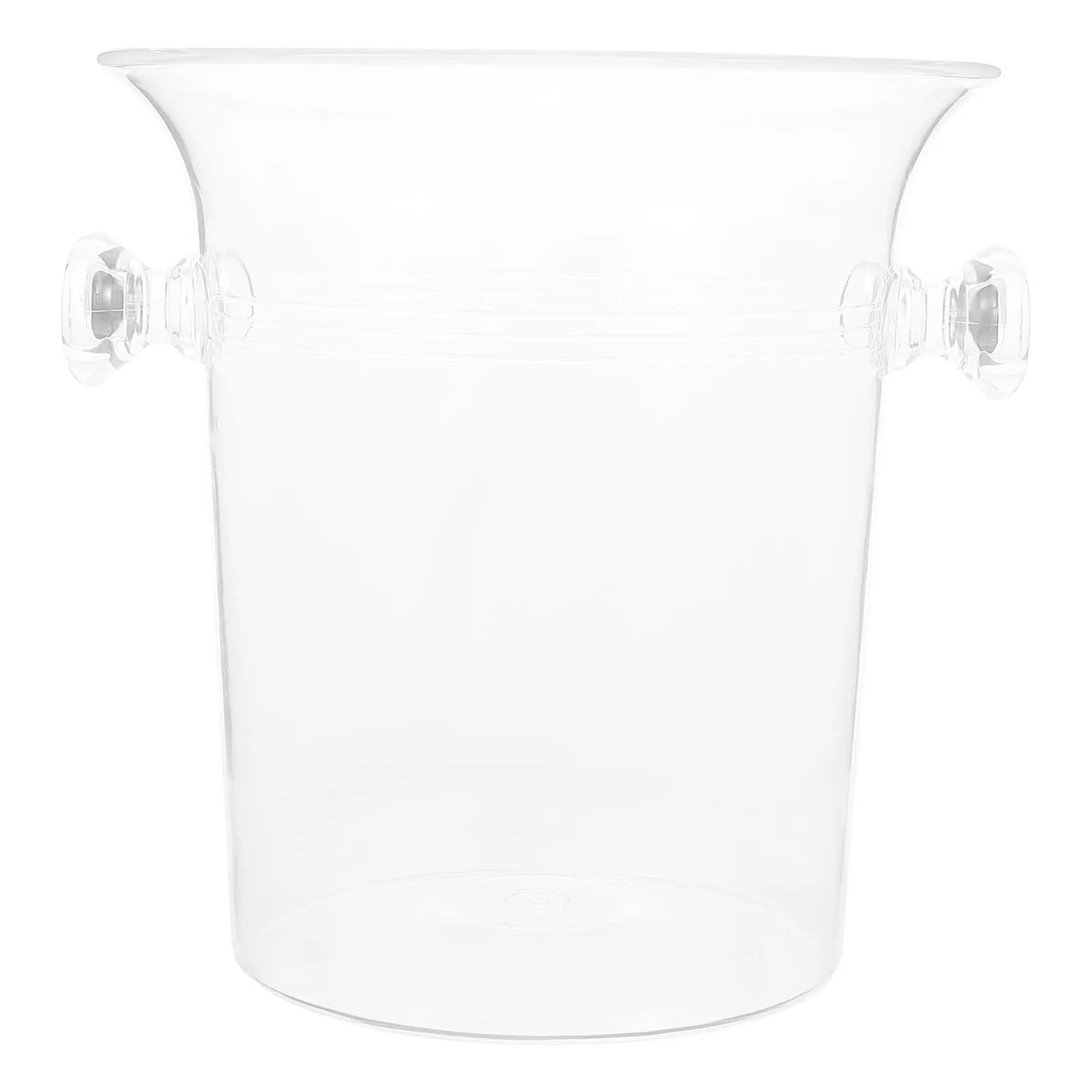 

Acrylic Ice Bucket Clear Drink Cooler Containers Large Capacity Party Camping Bar Use Plastic Storage Tub Beverage Bucket
