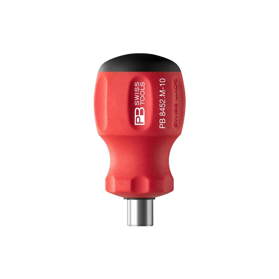 Imagem -06 - Swiss Tools Stubby Bit Holder Magnético para Bits Alça de Parafuso pb 8452 M10 65 mm c6 pb