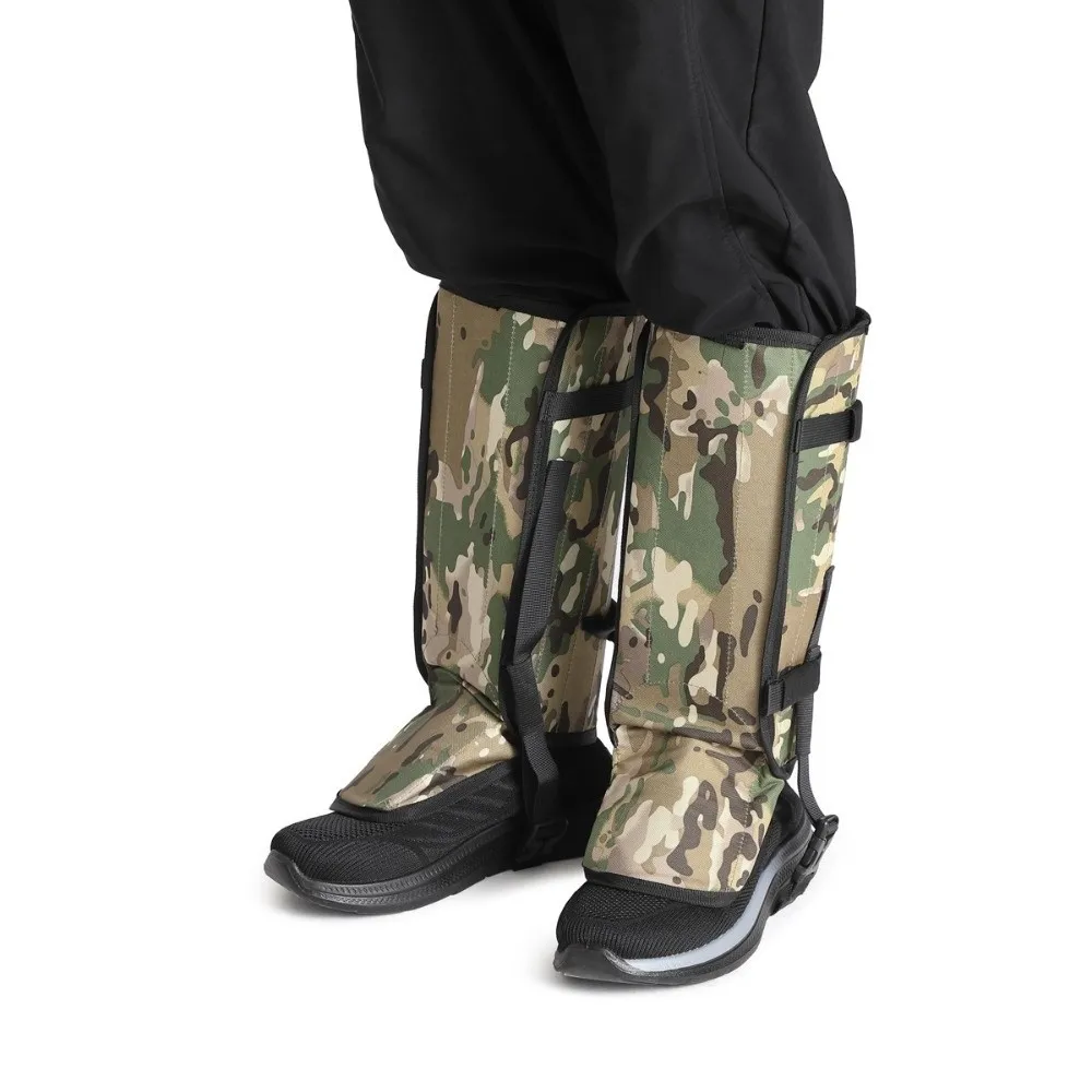 1 Pair Adjustable Strap Snake Gaiters Waterproof Anti Scratch Waterproof Gaiters Durable Breathable Leg Guards for Farmers