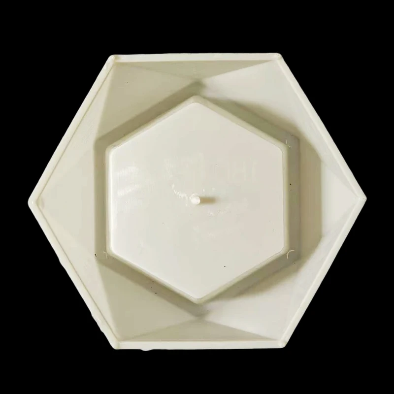 Polygonal Cement Flowerpot Mold Square Succulent Plant Flower Box Model Concrete Homemade Mini Decoration Ornament