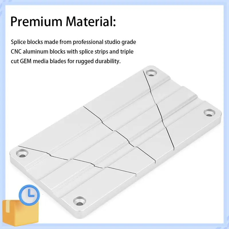 

Popular 1/4 & 1/2 10 Inch Tape Splicing Set And Leader Tape