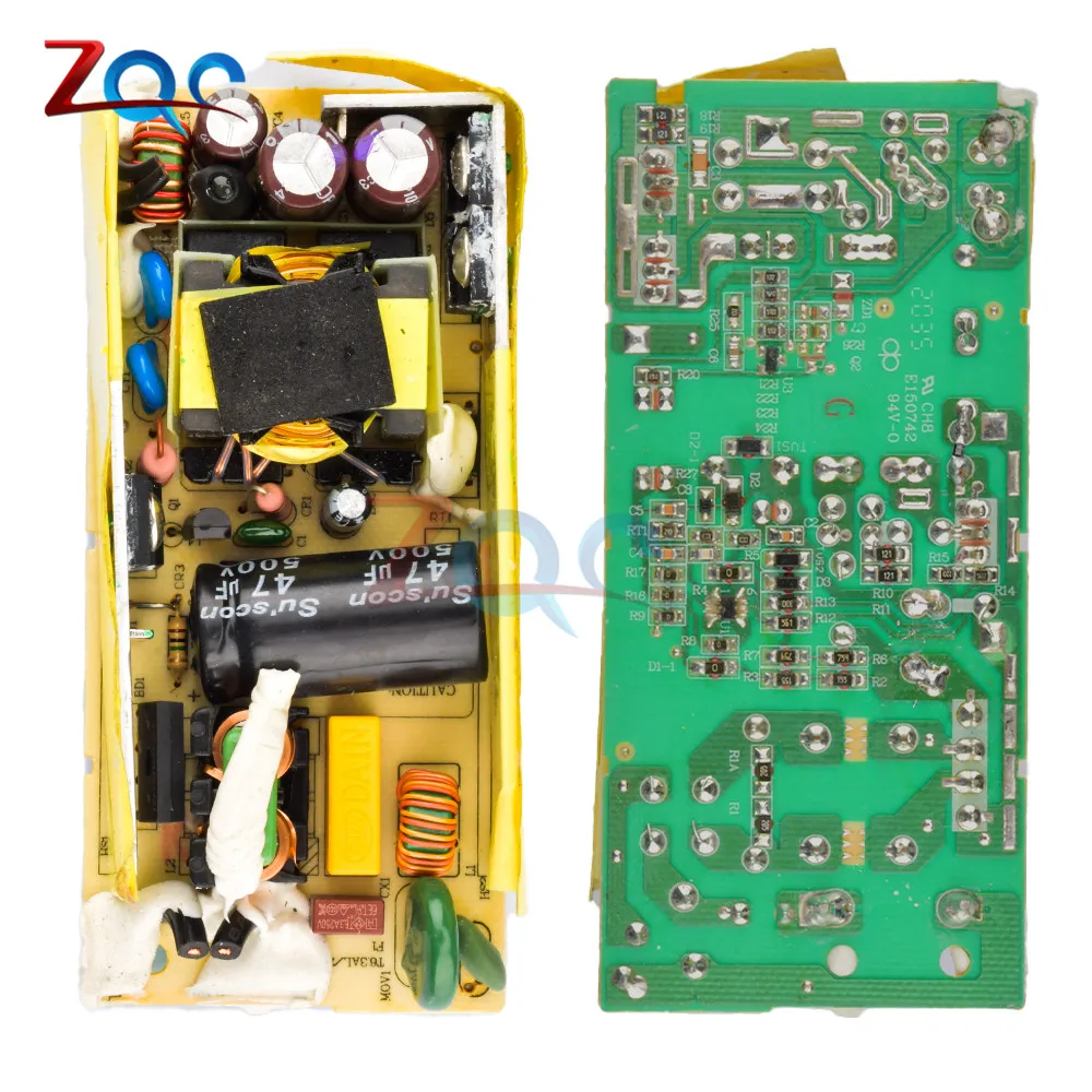 5000mA AC-DC AC 240V to DC 12V 5A Switching Power Supply Module LCD Display Switch Power Supply Bare Board for Replace/Repair