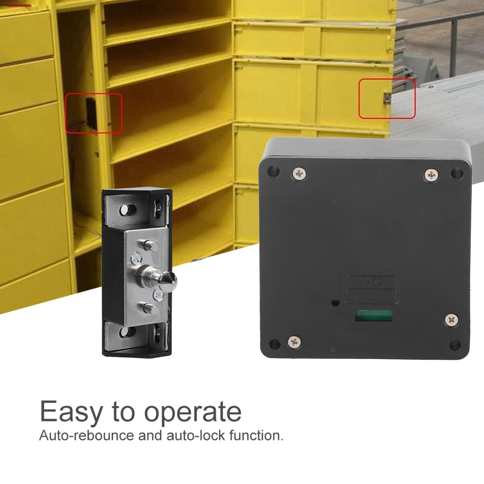 

Electronic Invisible Reader Home RFID Smart Drawer Lock Intelligent Cabinet Lock Electronic Invisible Reader