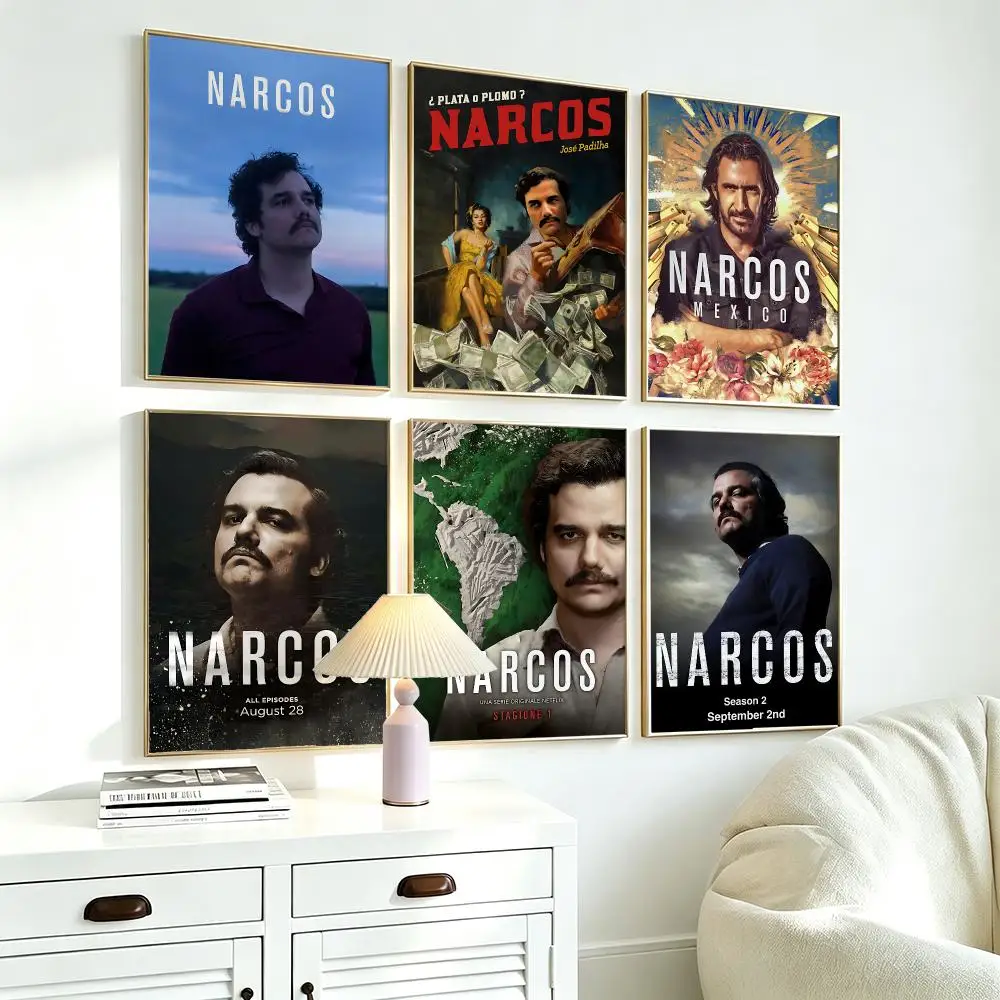 Modern Aesthetic Wall Art Poster series Narcos Poster for Office Home Decor Interior Large Wall Picture Print
