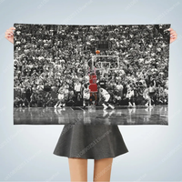 Popular 25 New Arrival Michael Last Shot Tapestry 3D Printing Men Women Jordan Basketball Bedroom Dorm Living Room Tapestry