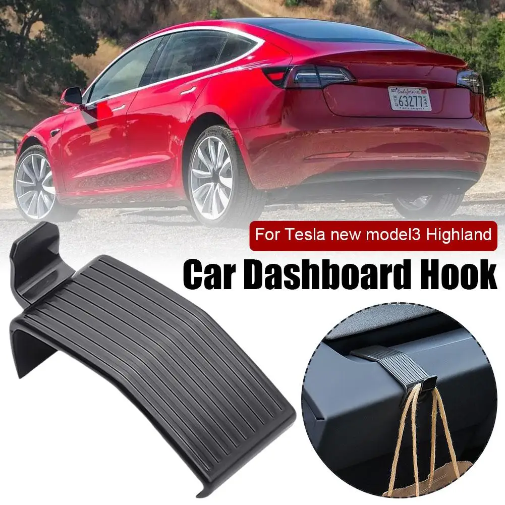 For Tesla's New Version Instrument Panel Hook Car Dedicated Interior Upgrade Modification Hook Bracket Car Portable Hook