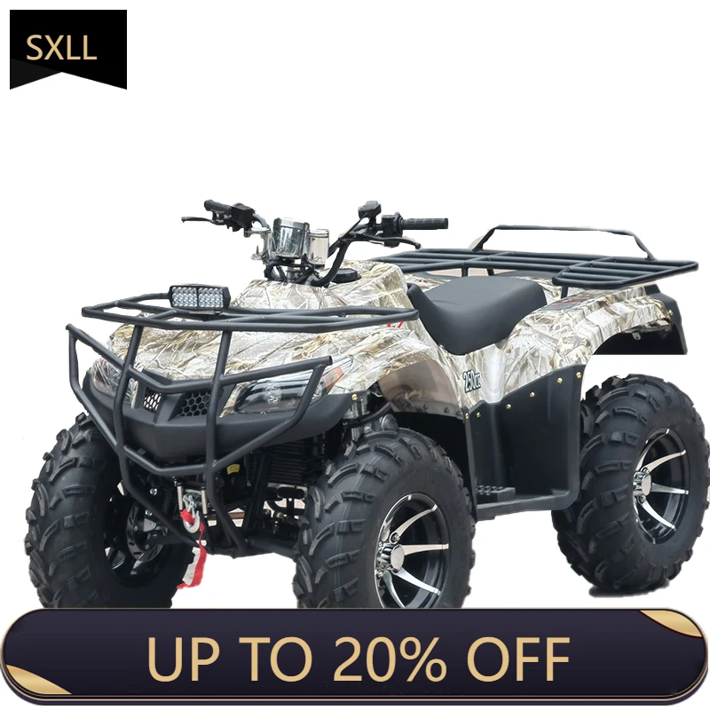

Квадроцикл SXLL Compact 200cc: компактный, удобный для хранения и транспортировки, мощный, идеально подходит для бездорожья и развлечений на заднем дворе.