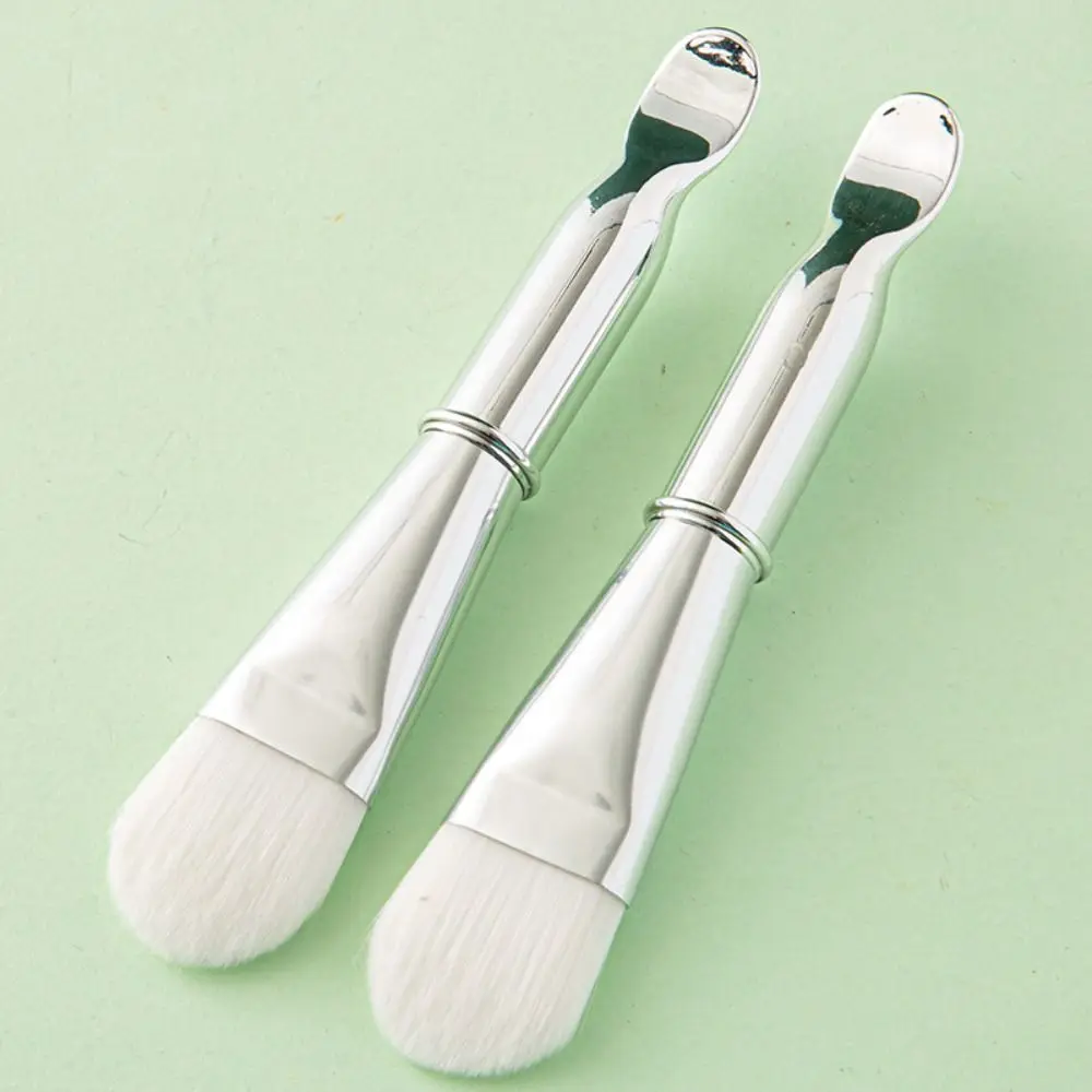 Brosse à poils souples à double tête pour les touristes, outil de beauté, masque doux, accessoires de soins du visage bricolage, brosse de type PES b, outil de beauté du visage